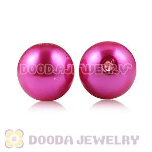 14mm Peach Basketball Wives ABS Pearl Beads Wholesale 