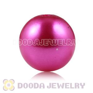 14mm Peach Basketball Wives ABS Pearl Beads Wholesale 