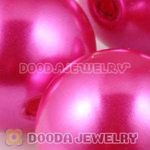 14mm Peach Basketball Wives ABS Pearl Beads Wholesale 