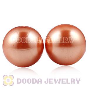 20mm Gold Basketball Wives ABS Pearl Beads Wholesale 