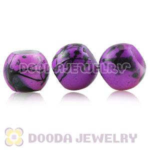 14mm Big Hole Acrylic Beads For European Jewelry Wholesale 