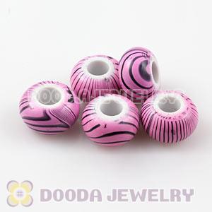 14mm Basketball Wives Acrylic Beads For European Jewelry 