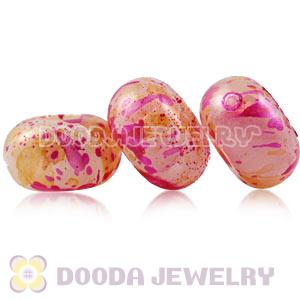 14mm Basketball Wives Acrylic Beads For European Jewelry 