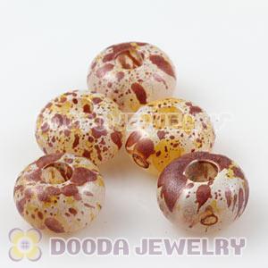 14mm Basketball Wives Acrylic Beads For European Jewelry 