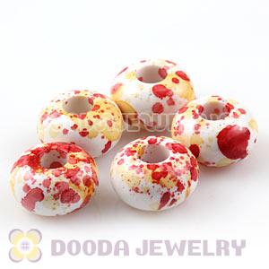 14mm Basketball Wives Acrylic Beads For European Jewelry 