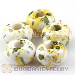 14mm Basketball Wives Acrylic Beads For European Jewelry 