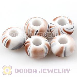 14mm Basketball Wives Acrylic Beads For European Jewelry 