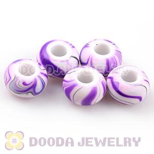 14mm Basketball Wives Acrylic Beads For European Jewelry 