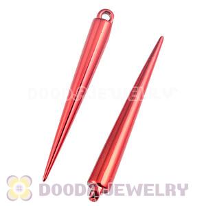 Cheap 52mm Red Basketball Wives Earring Spike Beads Wholesale 