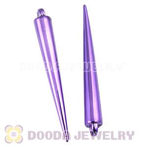 Cheap 52mm Purple Basketball Wives Earring Spike Beads Wholesale 
