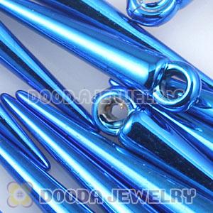 Cheap 22mm Blue Basketball Wives Earring Spike Beads Wholesale 