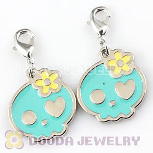 Platinum Plated Alloy Enamel European Jewelry Charms Wholesale 