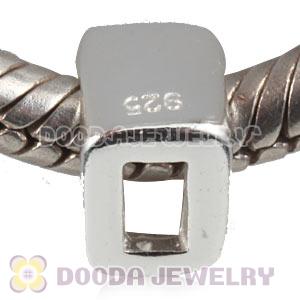 925 Sterling Silver Number 0 Charms Beads Wholesale
