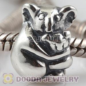 925 Sterling Silver European Koala Charms Beads Wholesale