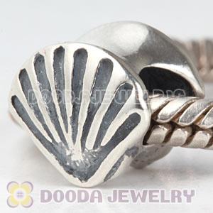 925 Sterling Silver European Seashell Charms Beads Wholesale