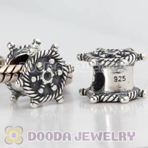 Antique 925 Sterling Silver Ship Steering Wheel Charms Beads Wholesale