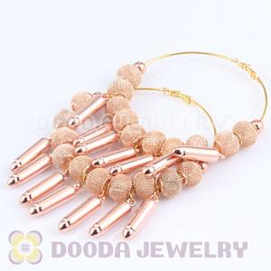 80mm Basketball Wives Spike Hoop Earrings Wholesale