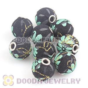 14mm Basketball Wives Leather Beads For Earrings Wholesale 