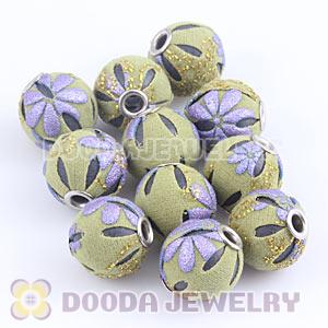 14mm Basketball Wives Leather Beads For Earrings Wholesale 