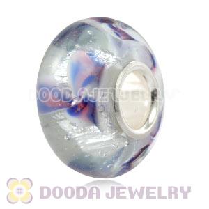 lampwork glass beads 925 sterling silver core suit European style jewelry
