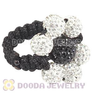 2012 Handmade Macrame Rings With Czech Crystal Wholesale