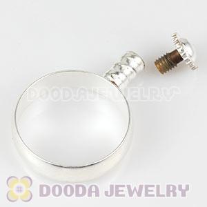 Wholesale Silver Plated DIY Finger Ring European Beads Compatible