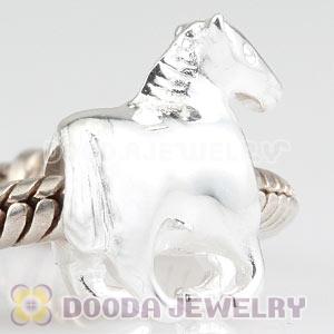 925 Sterling Silver European Horse Charm Beads Wholesale