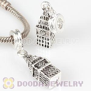 Wholesale Charm Jewelry Silver Plated European Big Ben Charms