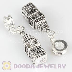 Wholesale Charm Jewelry Silver Plated European Big Ben Charms
