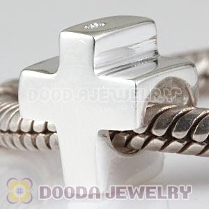 925 Sterling Silver European Holy Cross Charms Beads Wholesale