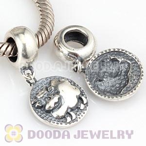 Sterling Silver Chinese Zodiac Sheep Dangle Charm Bead Wholesale