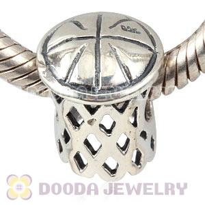 Sterling Silver Olympic Basketball Bead Fit 2012 Olympics European Bracelet
