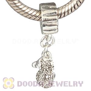 Silver Plated European Seahorse Dangle Charm Bead Wholesale