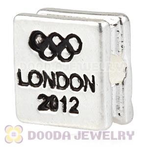 London 2012 Olympics Synchronised Swimming Alloy Square Beads Wholesale
