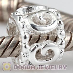 925 Sterling Silver European Ring of Roses Charm Beads Wholesale