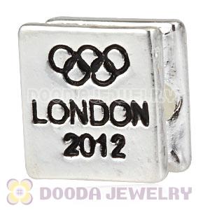London 2012 Olympics Cycling Road Square Alloy Beads Wholesale