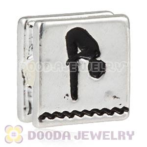 London 2012 Olympics Diving Square Alloy Beads Wholesale