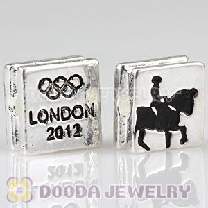 London 2012 Olympics Equestrian Dressage Square Alloy Beads Wholesale