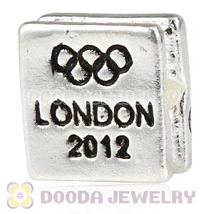 London 2012 Olympics Equestrian Jumping Square Alloy Beads Wholesale