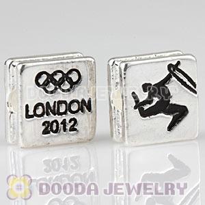 London 2012 Olympics Gymnastics Rhythmic Square Alloy Beads Wholesale