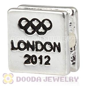 London 2012 Olympics Wrestling Square Alloy Beads Wholesale