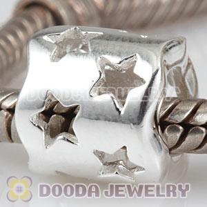 Sterling Silver European Seeing Stars Charm Beads Wholesale