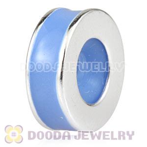 925 Sterling Silver Enamel Blue Charms Beads For Bracelets