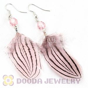 Fashion Tibetan Jaderic Indianstyles Feather Earrings Wholesale