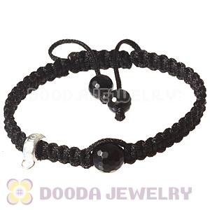 Fashion Sterling Silver Charms Macrame Bracelets Witn Agate