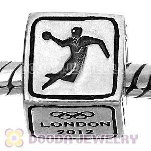 European Handball Beads London 2012 Olympics Sterling Silver Charms