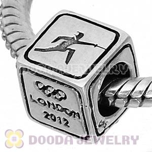 Sterling Silver European Fencing Beads London 2012 Olympics Charms