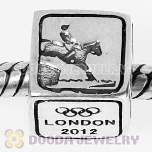 Sterling Silver European Equestrian Eventing Beads London 2012 Olympics Charms