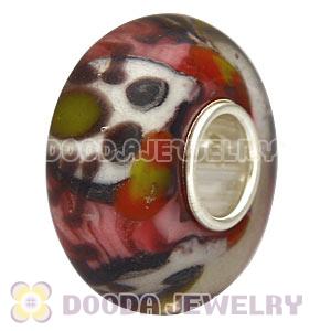 Handmade European Glass KITTY Cat Beads In 925 Silver Core Wholesale