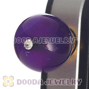 Wholesale iPhone Earphone Jack Plug With Agate Bead